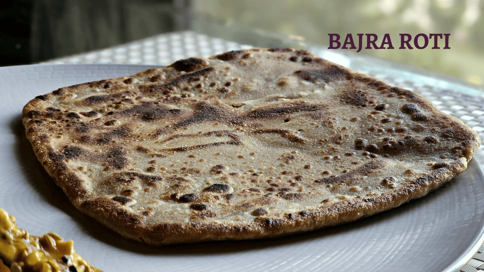Bajra Roti Recipe